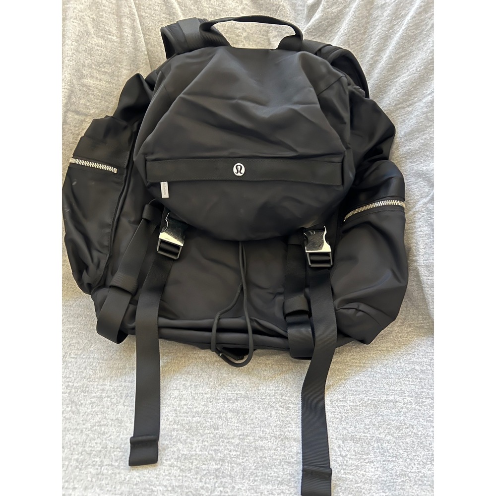 Lulu Lemon WunderLust Black Backpack